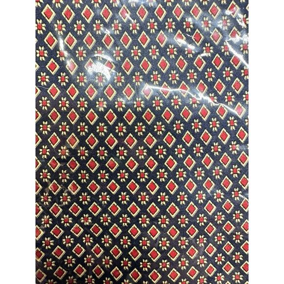 2/Pair Kai Long Handmade Silk Ties Elephants/Geometric - Picture 3 of 6